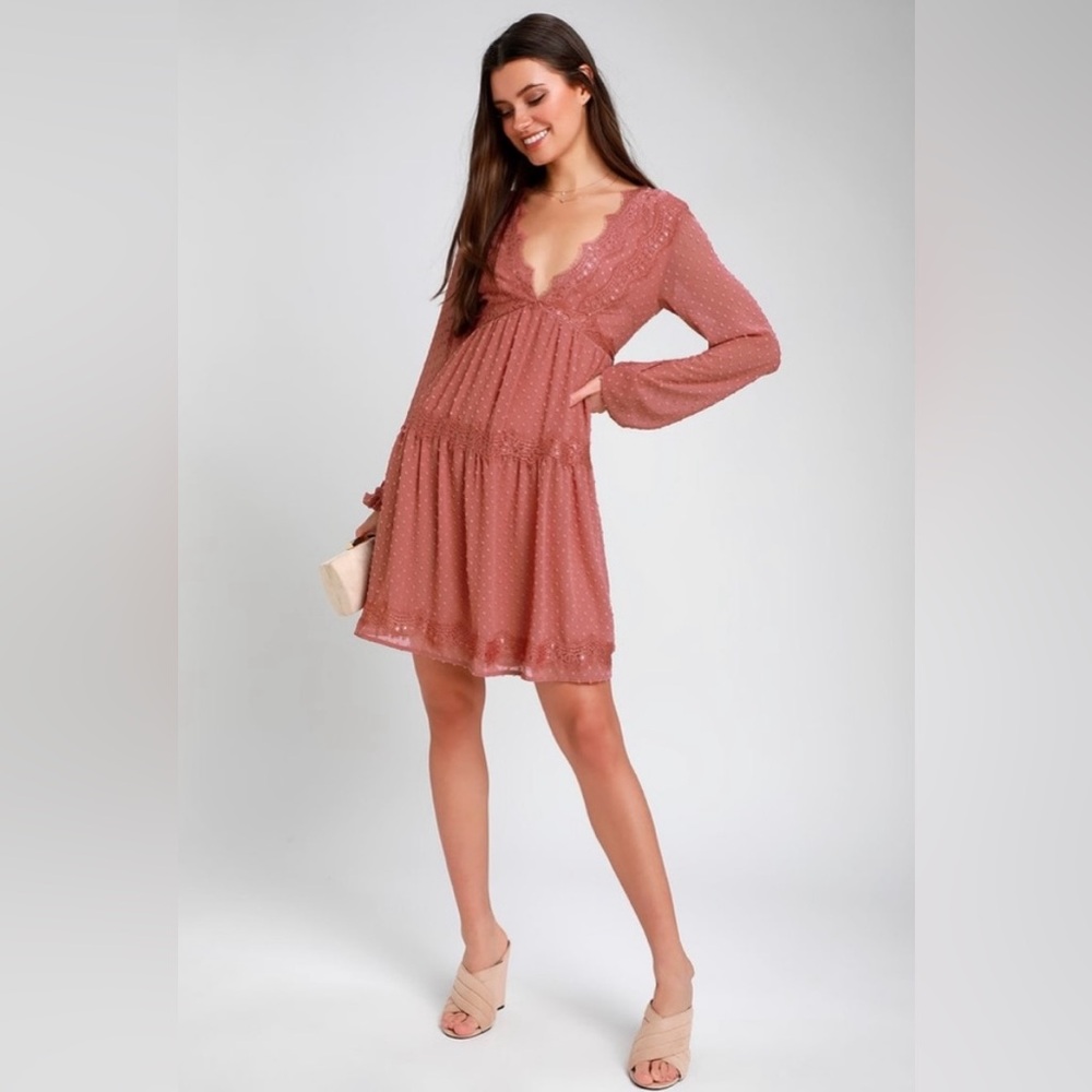 Brand: Lulus, Size: Small, Color: Rose